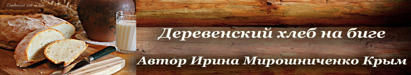 Деревенский хлеб на биге в духовке